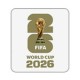 Écusson Or de la Coupe du Monde de la FIFA 2026 - Version pour Maillot Foncé  + €6,00 