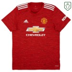 Maillot rétro domicile homme Manchester United 2020/21 B. Fernandes #18 Maillot rétro domicile homme Manchester United 2020/21 B. Fernandes #18