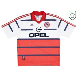 Homme Maillot extérieur rétro Bayern Munich 1998/00 Matthäus #10 Homme Maillot extérieur rétro Bayern Munich 1998/00 Matthäus #10