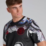 Homme Manchester United 2025/26 Troisième Maillot Pré-Match - Noir