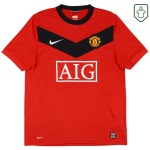 Maillot rétro domicile homme Manchester United 2009/10 Rooney #10