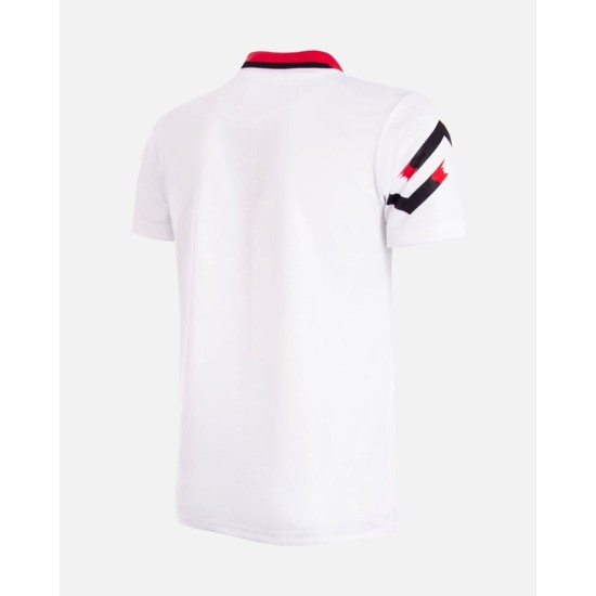 Maillot rétro Nottingham Forest extérieur blanc 1992/93 enfant Maillot rétro Nottingham Forest extérieur blanc 1992/93 enfant