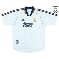 Homme Maillot rétro domicile Real Madrid 1998/00 Raul #7 Homme Maillot rétro domicile Real Madrid 1998/00 Raul #7