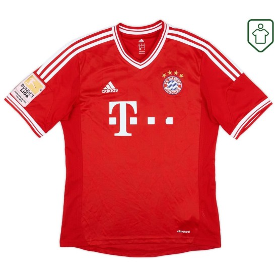 Homme Maillot domicile rétro Bayern Munich 2013/14 Götze #19