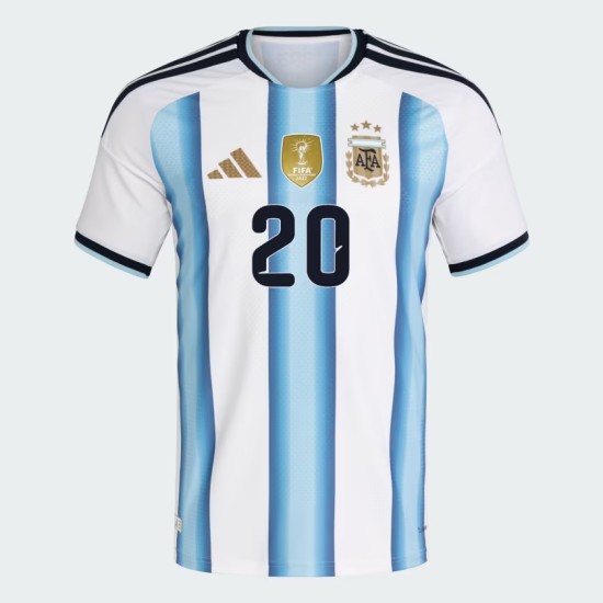 Maillot Officiel Domicile Argentine 2026 Enfant MAC ALLISTER #20