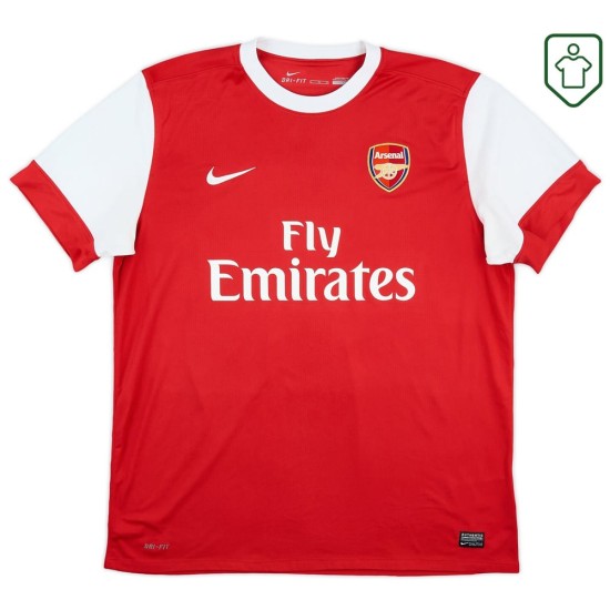 Maillot rétro domicile homme Arsenal 2010/11 Fabregas #4
