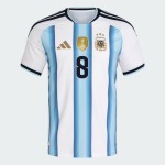 Maillot Officiel Domicile Argentine 2026 Homme E. FERNÁNDEZ #8