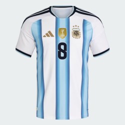 Maillot Officiel Domicile Argentine 2026 Homme E. FERNÁNDEZ #8 Maillot Officiel Domicile Argentine 2026 Homme E. FERNÁNDEZ #8