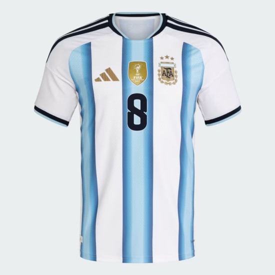 Maillot Officiel Domicile Argentine 2026 Homme E. FERNÁNDEZ #8