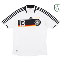 Homme Maillot rétro domicile Allemagne 2008/09 Ballack #13