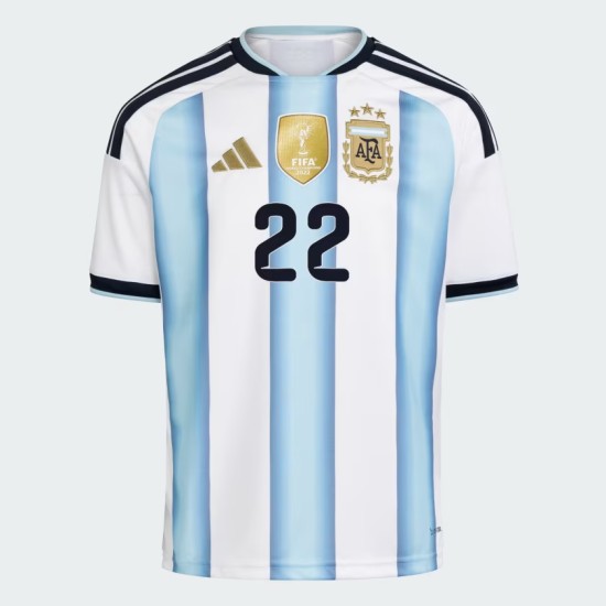 Maillot Officiel Domicile Argentine 2026 Femme L. MARTÍNEZ #22