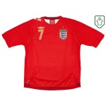 Homme Maillot rétro extérieur Angleterre 2006/08 Beckham #7