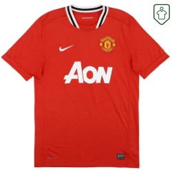 Maillot rétro domicile homme Manchester United 2011/12 Rooney #10