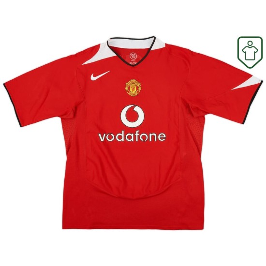 Maillot rétro domicile homme Manchester United 2004/06 Rooney #8