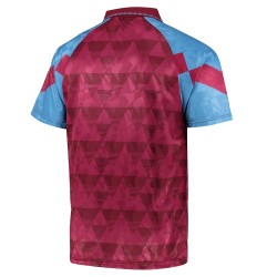 Maillot Rétro Rouge Homme Aston Villa 1990 Maillot Rétro Rouge Homme Aston Villa 1990
