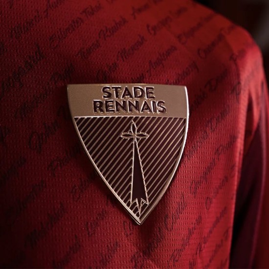 Maillot Manches Longues 125e Anniversaire 2025/26 Rennes Homme Maillot Manches Longues 125e Anniversaire 2025/26 Rennes Homme