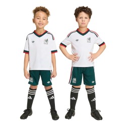 Maillot Enfant Mexique 2026 Ensemble Extérieur Coupe du Monde Maillot Enfant Mexique 2026 Ensemble Extérieur Coupe du Monde