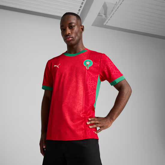 Maillot domicile Maroc 2025 homme