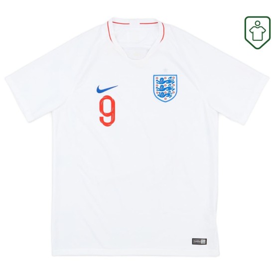 Homme Maillot rétro domicile Angleterre 2018/19 Kane #9