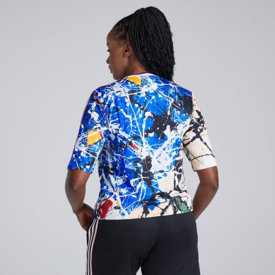 Maillot Stone Roses Manchester United 2025/26 Femme Maillot Stone Roses Manchester United 2025/26 Femme