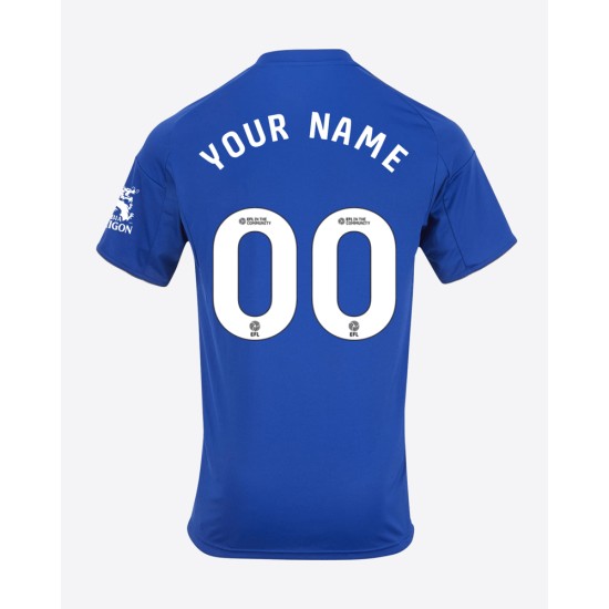 Maillot Domicile Leicester City 2025/26 Enfant Sans Sponsor