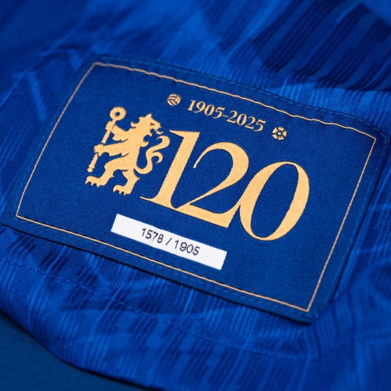 Maillot Domicile 120e Anniversaire Chelsea 2025/26 Femme