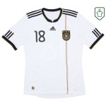 Homme Maillot rétro domicile Allemagne 2010/11 Kroos #18 Homme Maillot rétro domicile Allemagne 2010/11 Kroos #18