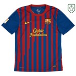 Homme Maillot rétro domicile FC Barcelone 2011/12 Messi #10