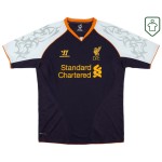 Maillot rétro troisième homme Liverpool 2012/13 Gerrard #8 Maillot rétro troisième homme Liverpool 2012/13 Gerrard #8