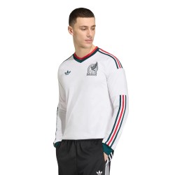 Maillot Coupe du Monde 2026 Extérieur Manches Longues Mexique Enfant Maillot Coupe du Monde 2026 Extérieur Manches Longues Mexique Enfant