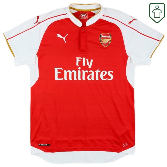 Maillot rétro domicile homme Arsenal 2015/16 Arteta #8