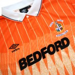Maillot rétro extérieur Luton Town 1989/90 femme