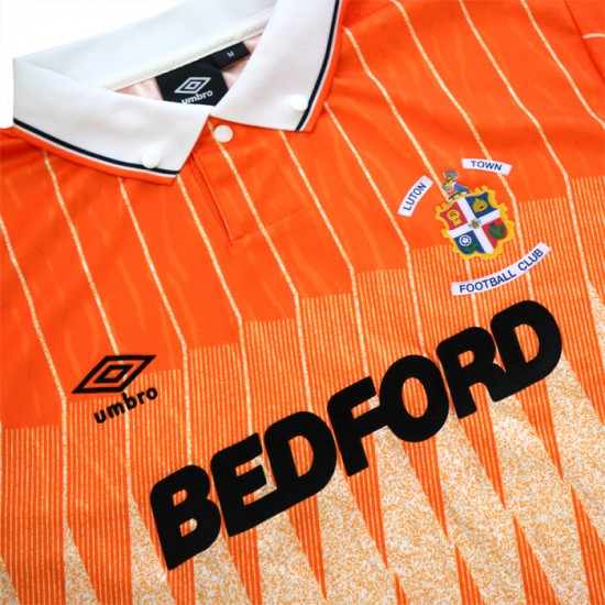Maillot rétro extérieur Luton Town 1989/90 femme