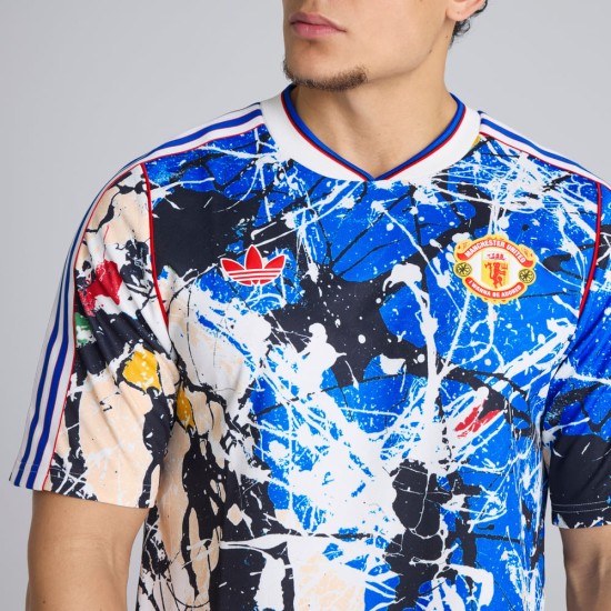 Maillot Stone Roses Manchester United 2025/26 Homme