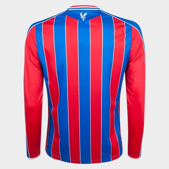 Homme Crystal Palace 2025/26 Maillot Manches Longues Domicile