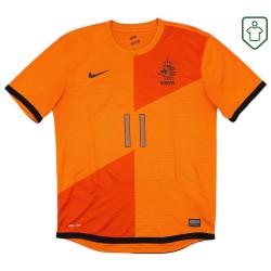 Homme Maillot rétro domicile Pays-Bas 2012/13 Robben #11