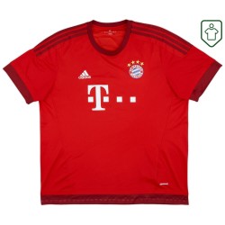 Homme Maillot domicile rétro Bayern Munich 2015/16 Alonso #3 Homme Maillot domicile rétro Bayern Munich 2015/16 Alonso #3