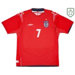 Homme Maillot rétro extérieur Angleterre 2004/06 Beckham #7