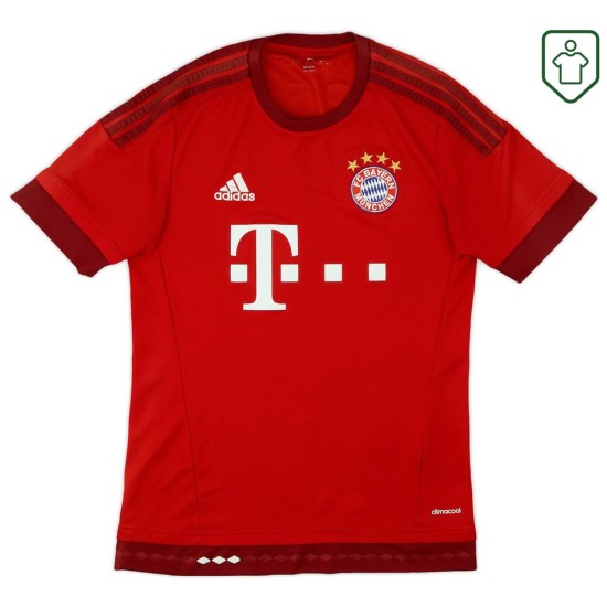 Homme Maillot domicile rétro Bayern Munich 2015/16 Thiago #6