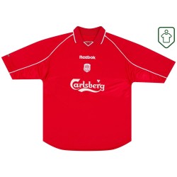 Maillot rétro domicile homme Liverpool 2000/03 Gerrard #17