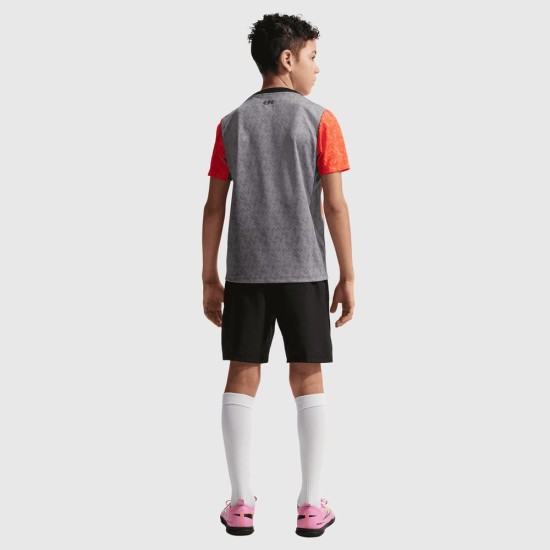 Enfant Chelsea 2025/26 Troisième Maillot Pré-Match Gris