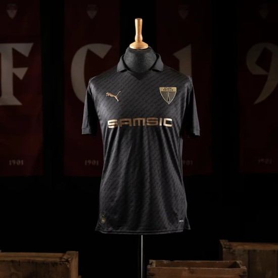 Maillot 125e Anniversaire 2025/26 Rennes - Noir Femme Maillot 125e Anniversaire 2025/26 Rennes - Noir Femme