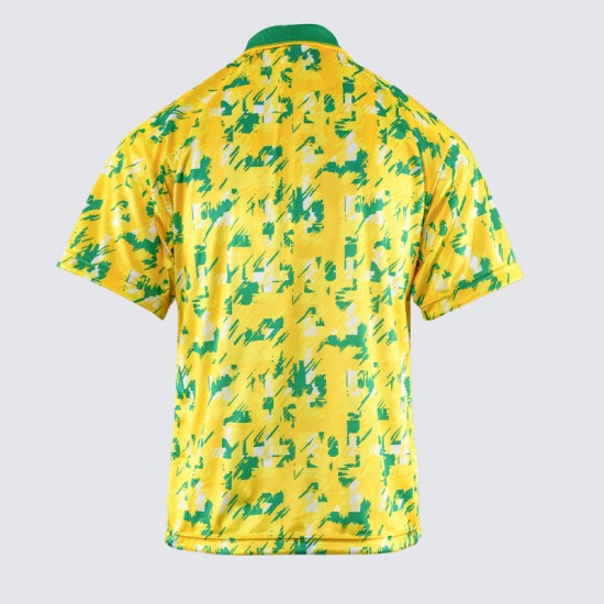 Maillot rétro Norwich City coupe UEFA 1993 homme