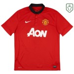 Maillot rétro domicile homme Manchester United 2013/14 Mata #8 Maillot rétro domicile homme Manchester United 2013/14 Mata #8