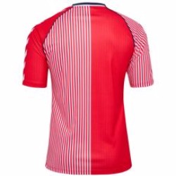 Maillot Retro Danemark 86 Rouge Homme Maillot Retro Danemark 86 Rouge Homme