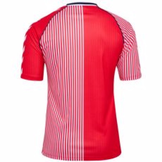 Maillot Retro Danemark 86 Rouge Enfant