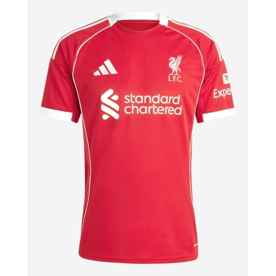 Maillot Domicile Liverpool Enfant 2025/26 Maillot Domicile Liverpool Enfant 2025/26