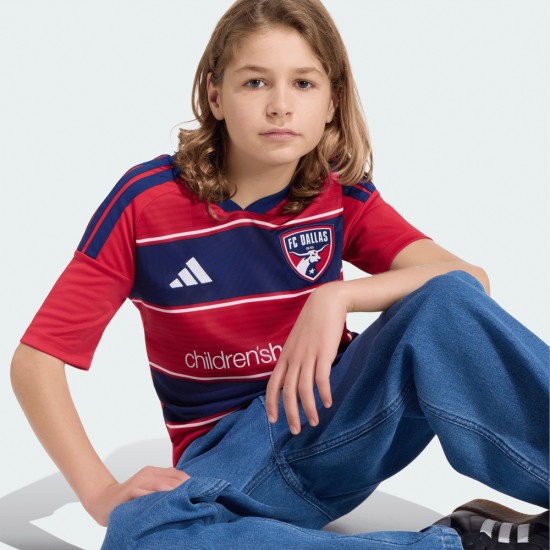 Enfant FC Dallas 2026 Maillot Domicile Enfant FC Dallas 2026 Maillot Domicile