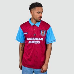 Maillot Rétro Centenaire Pony Domicile Homme West Ham United 1995 Maillot Rétro Centenaire Pony Domicile Homme West Ham United 1995