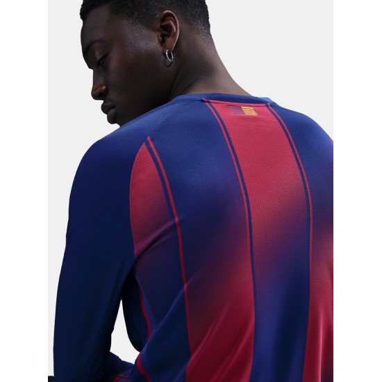 Maillot manches longues UCL domicile enfant FC Barcelone 2025/26 Maillot manches longues UCL domicile enfant FC Barcelone 2025/26